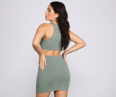 Keep It Trendy – Minikleid mit Cut-outs